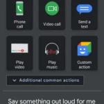 Action Blocks trên Android