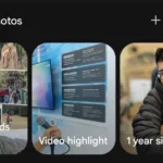 Album đã tuyển chọn trên Google Photos
