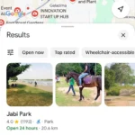 Bản đồ Google Maps hiển thị các điểm du lịch nổi bật tại Abuja, một công cụ hữu ích cho du khách độc hành.