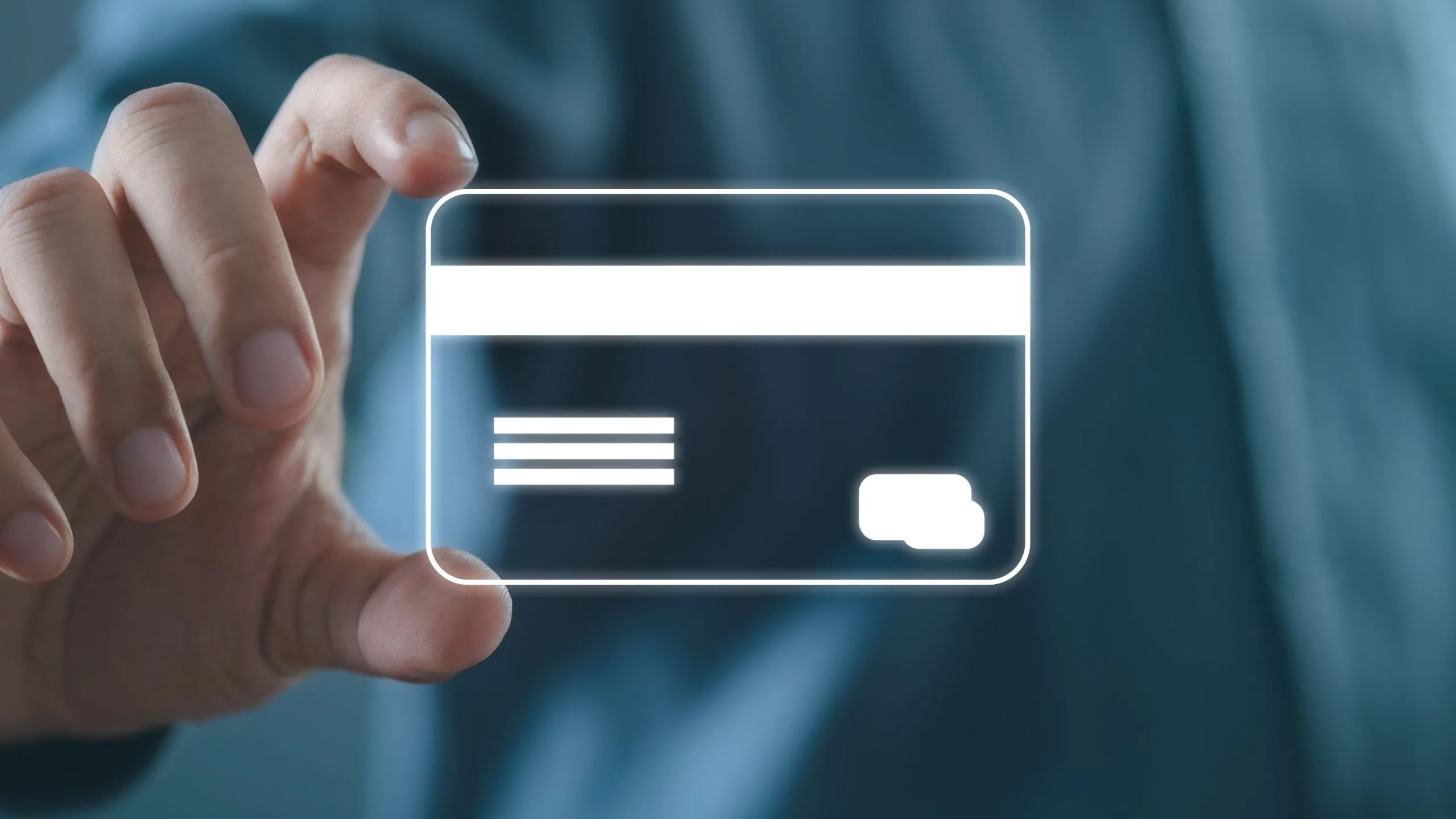Biểu tượng thẻ tín dụng đại diện cho giao dịch online và rủi ro bảo mật dữ liệu.