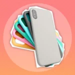 Bộ sưu tập ốp lưng điện thoại nhiều màu sắc, minh họa nhu cầu bảo vệ smartphone hiện đại.