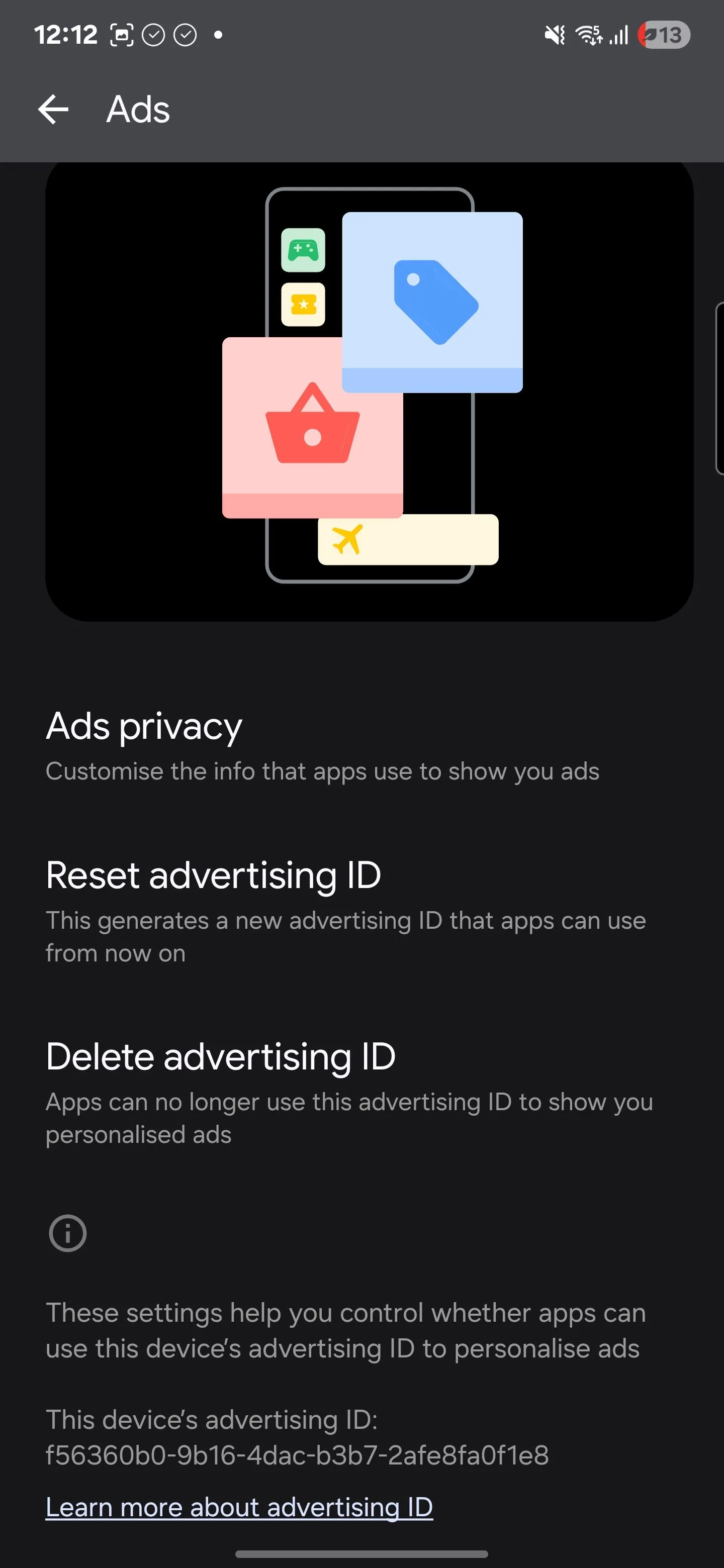 Các bước xóa ID quảng cáo Google trên Android