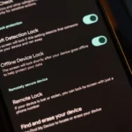 Các tính năng bảo vệ chống trộm trong cài đặt Android.