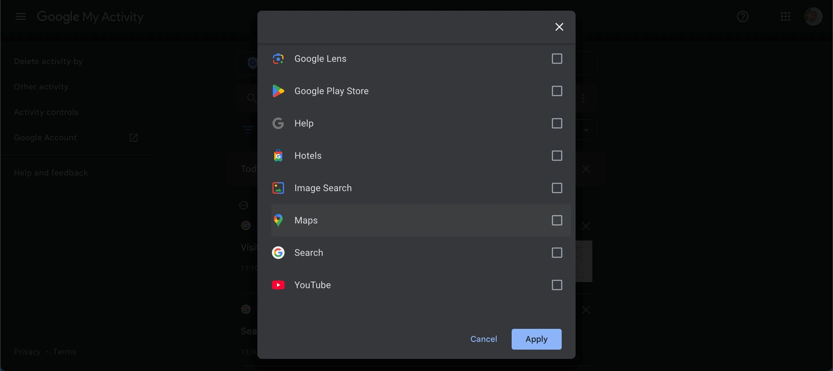 Các ứng dụng và nền tảng của Google