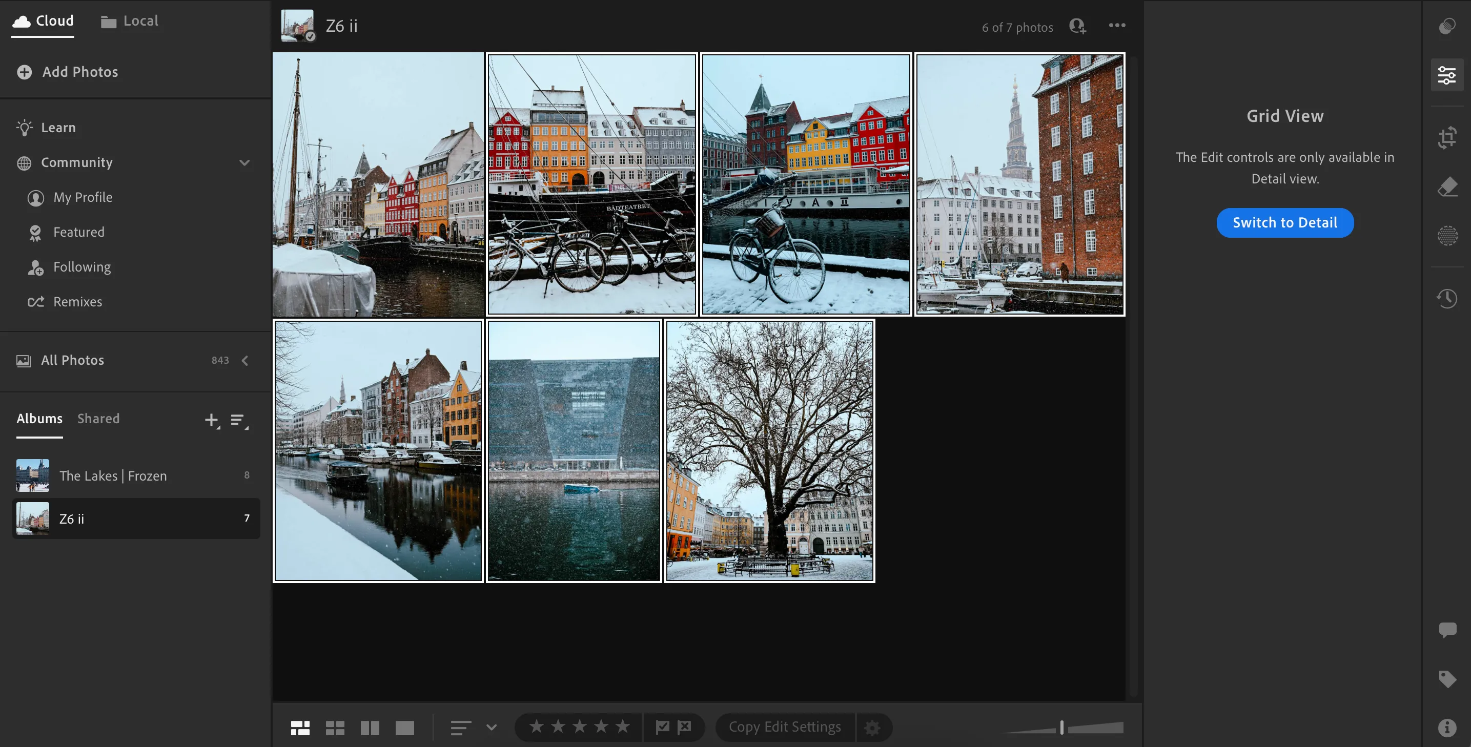 Cách tạo album mới trong Adobe Lightroom để tổ chức thư viện ảnh