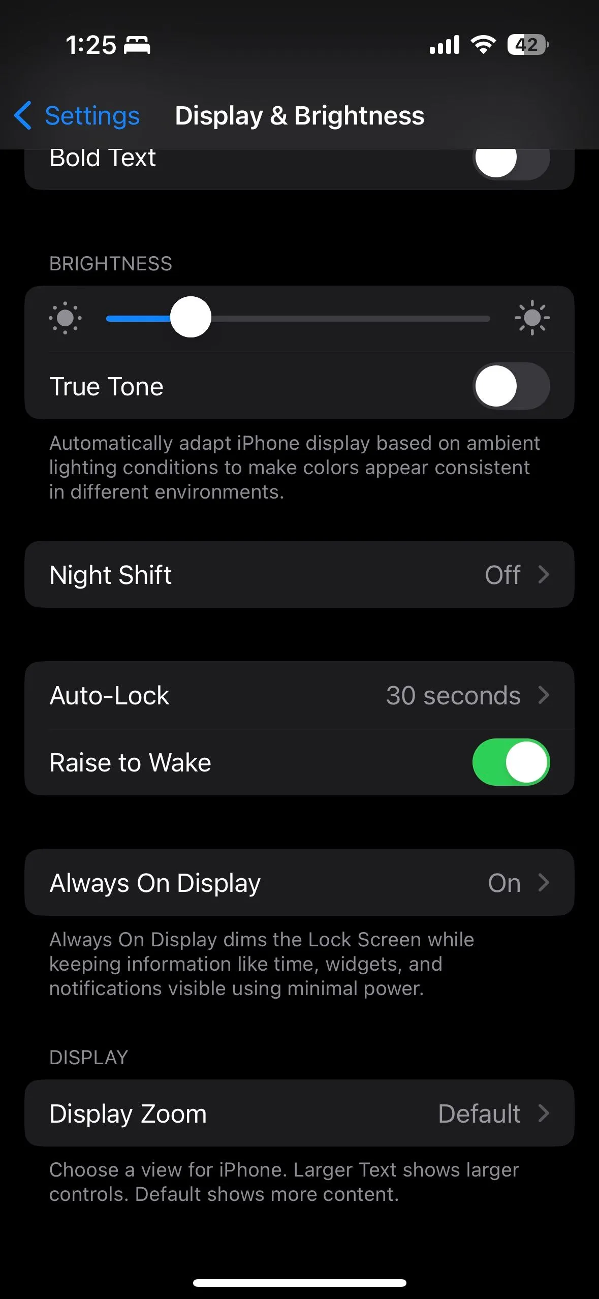 Cài đặt Always On Display trên ứng dụng Cài đặt iOS 16