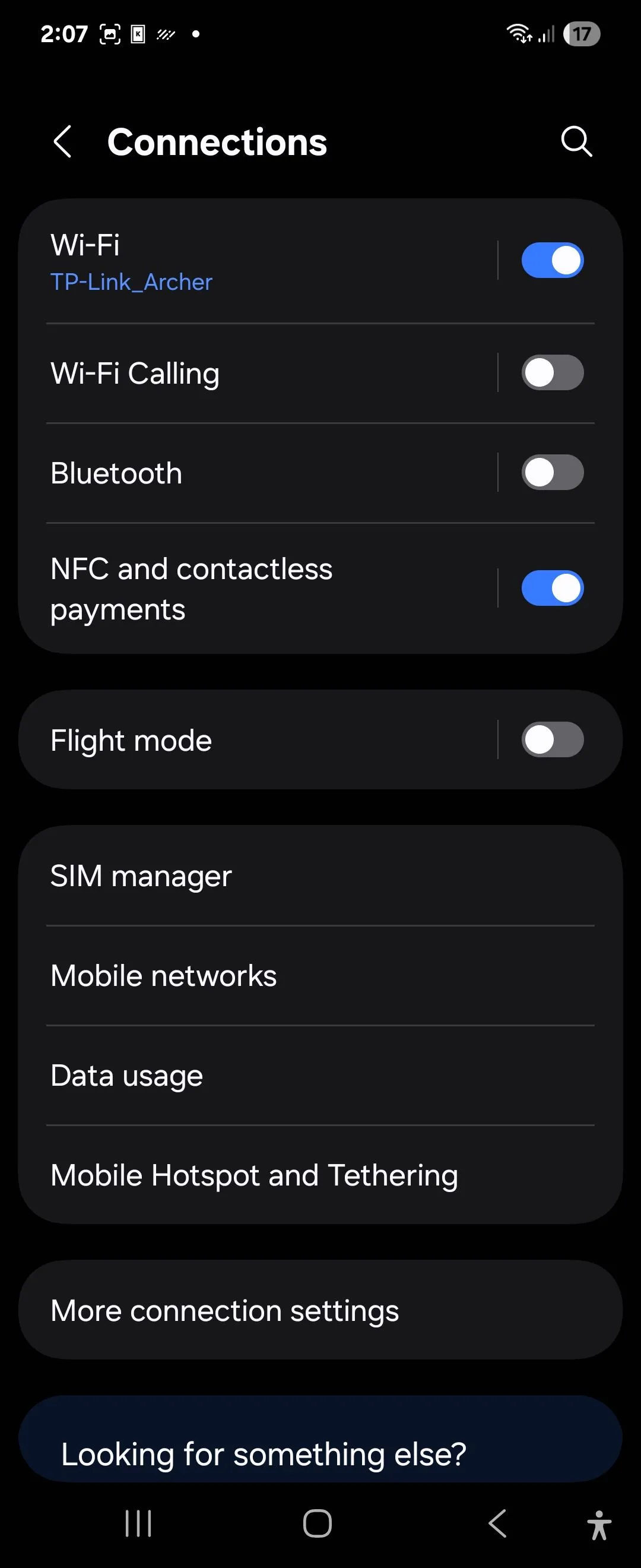 Cài đặt Điểm phát sóng di động trên giao diện One UI 7 của điện thoại Android