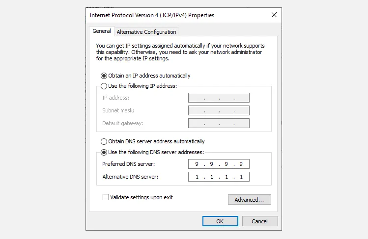 Cài đặt DNS tùy chỉnh trên Windows 10 giúp tối ưu tốc độ mạng
