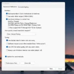 Cài đặt f.lux cho phép tùy chỉnh nhiệt độ màu và lịch trình hiển thị
