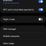 Cài đặt Kết nối trên One UI 6.1 hiển thị mục Wi-Fi