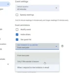 Cài đặt sự kiện trong Google Calendar để chặn lời mời lừa đảo