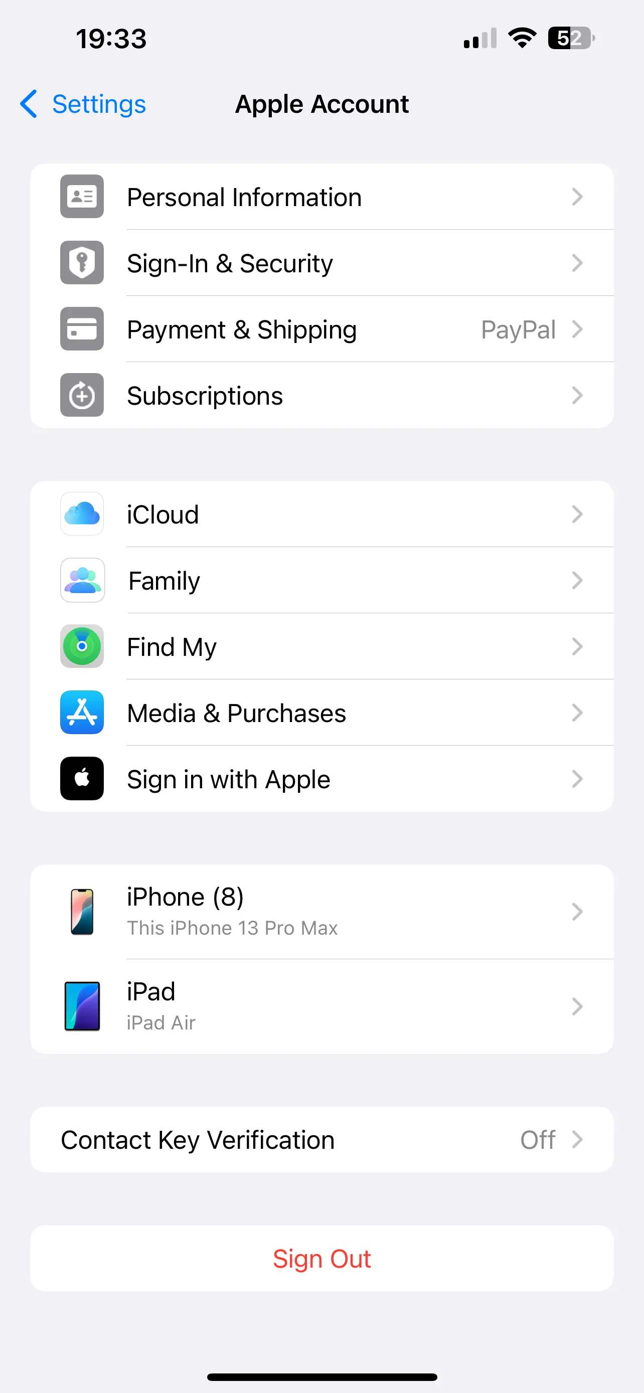 Cài đặt tài khoản Apple ID trong Cài đặt iPhone