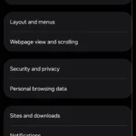 Cài đặt trình duyệt Samsung Internet để tối ưu trải nghiệm duyệt web