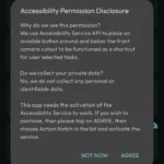 Cấp quyền trợ năng cho Action Notch trên Android