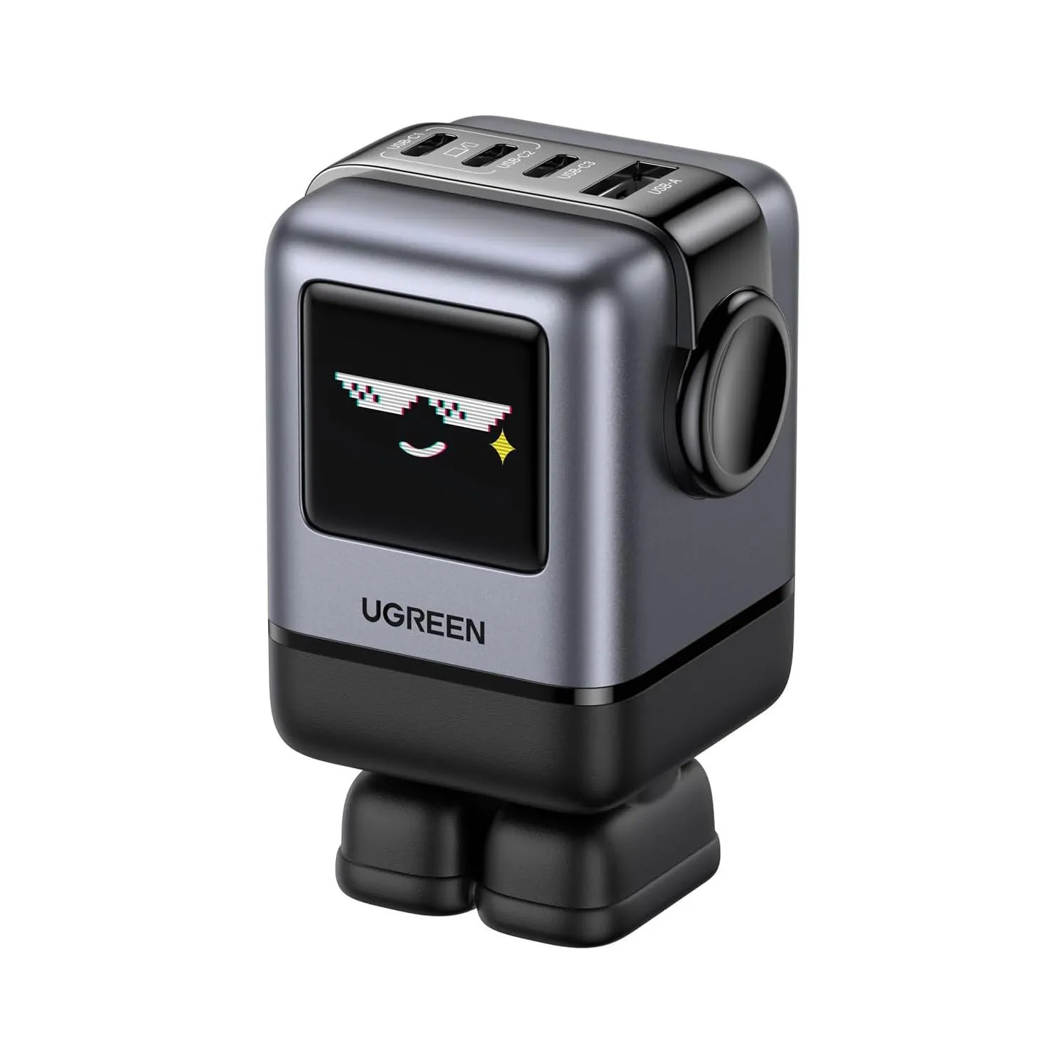 Củ sạc đa năng Ugreen Uno Charger 100W màu đen