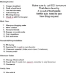 Danh sách việc cần làm (to-do list) truyền thống quá tải với hàng loạt công việc chưa hoàn thành, minh họa sự hỗn loạn và áp lực.