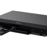 Đầu phát Blu-ray Sony UBP-X700/K nhìn từ mặt trước, thiết bị nghe nhìn cao cấp