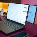 Điện thoại Samsung kết nối laptop qua USB-C để làm màn hình phụ với GlideX