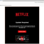 Email lừa đảo phishing mạo danh Netflix yêu cầu cập nhật thanh toán