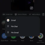 Ghim ứng dụng vào menu chia sẻ Android để truy cập nhanh