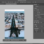 Giao diện công cụ chỉnh sửa chi tiết (retouching) trong Adobe Photoshop, minh họa các tùy chọn làm đẹp ảnh.