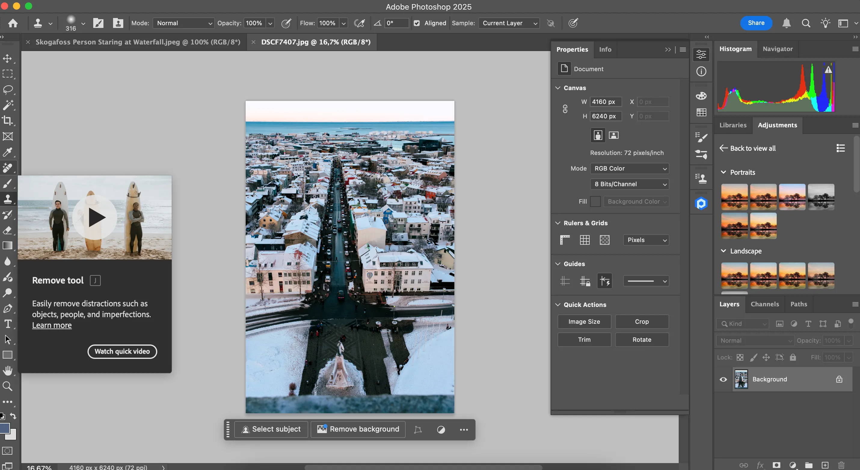 Cách Chỉnh Kích Thước Ảnh Trong Photoshop Không Bị Méo Với Content-Aware Scale