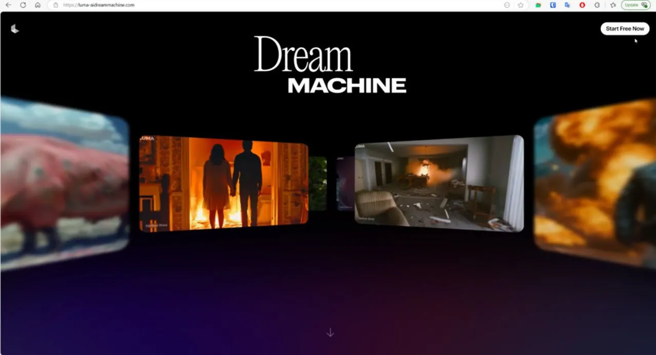 Giao diện công cụ tạo video AI giả mạo chứa mã độc Noodlophile