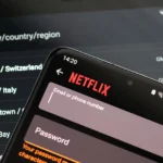 Giao diện đăng nhập Netflix, thể hiện các tùy chọn gói cước và dịch vụ cho người dùng.