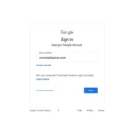 Giao diện đăng nhập tài khoản Google để truy cập ứng dụng và dịch vụ bên thứ ba