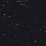 Giao diện đồ thị (Graph View) của Obsidian hiển thị mối liên hệ giữa các ghi chú khác nhau và cách chúng kết nối