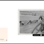 Giao diện dự án Moving Archives của Google Arts & Culture, trưng bày ảnh lịch sử Harley-Davidson được làm sống động bằng AI, thể hiện sự hợp tác giữa công nghệ và di sản.