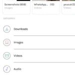 Giao diện duyệt và chia sẻ tệp tin nhanh chóng trên Google Files Go