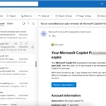 Giao diện hộp thư đến lộn xộn, nhiều tính năng của ứng dụng Outlook desktop.