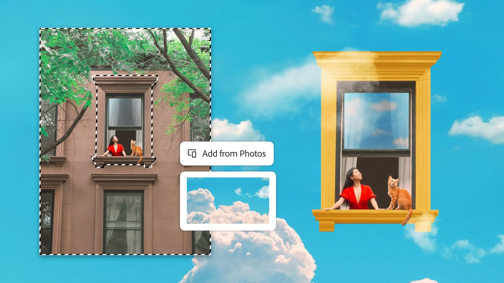 Giao diện Photoshop Mobile - Màn hình chọn ảnh từ thư viện thiết bị iOS