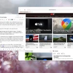 Giao diện Samsung DeX với các ứng dụng Samsung Notes và Internet mở trên màn hình ngoài, minh họa khả năng làm việc như máy tính để bàn.