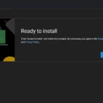 Giao diện trang web Chrome Remote Desktop với tùy chọn chấp nhận và cài đặt ứng dụng