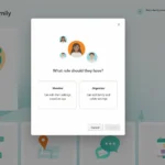 Giao diện trung tâm Microsoft Family Safety hiển thị cửa sổ thêm thành viên gia đình để quản lý thời gian màn hình của trẻ.