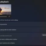 Giao diện tùy chỉnh phát video trong Cài đặt Windows 11