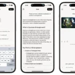 Giao diện ứng dụng Grok AI trên iPhone đang hoạt động