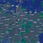 Giao diện ứng dụng Tìm (Find My) trên macOS hiển thị tùy chọn "Gỡ khỏi tài khoản" cho iPhone bị mất