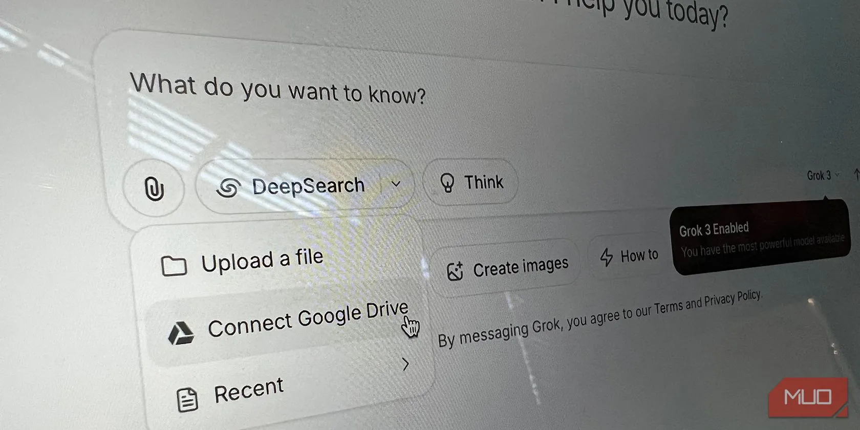 Grok Studio tích hợp liền mạch với Google Drive, cho phép truy cập tài liệu, bảng tính và trình chiếu.