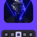 Hình ảnh minh họa Hiệu ứng Cắt Ảnh (Shape Effect) hình chữ nhật bo tròn trên Android 16.
