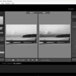 Hình ảnh minh họa so sánh ảnh trước và sau khi áp dụng bộ lọc (filter) trong Lightroom, thể hiện hiệu ứng chỉnh sửa nhanh chóng.