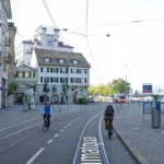 Hình ảnh Street View tại Zurich trên Google Maps, minh họa tính năng xem toàn cảnh.