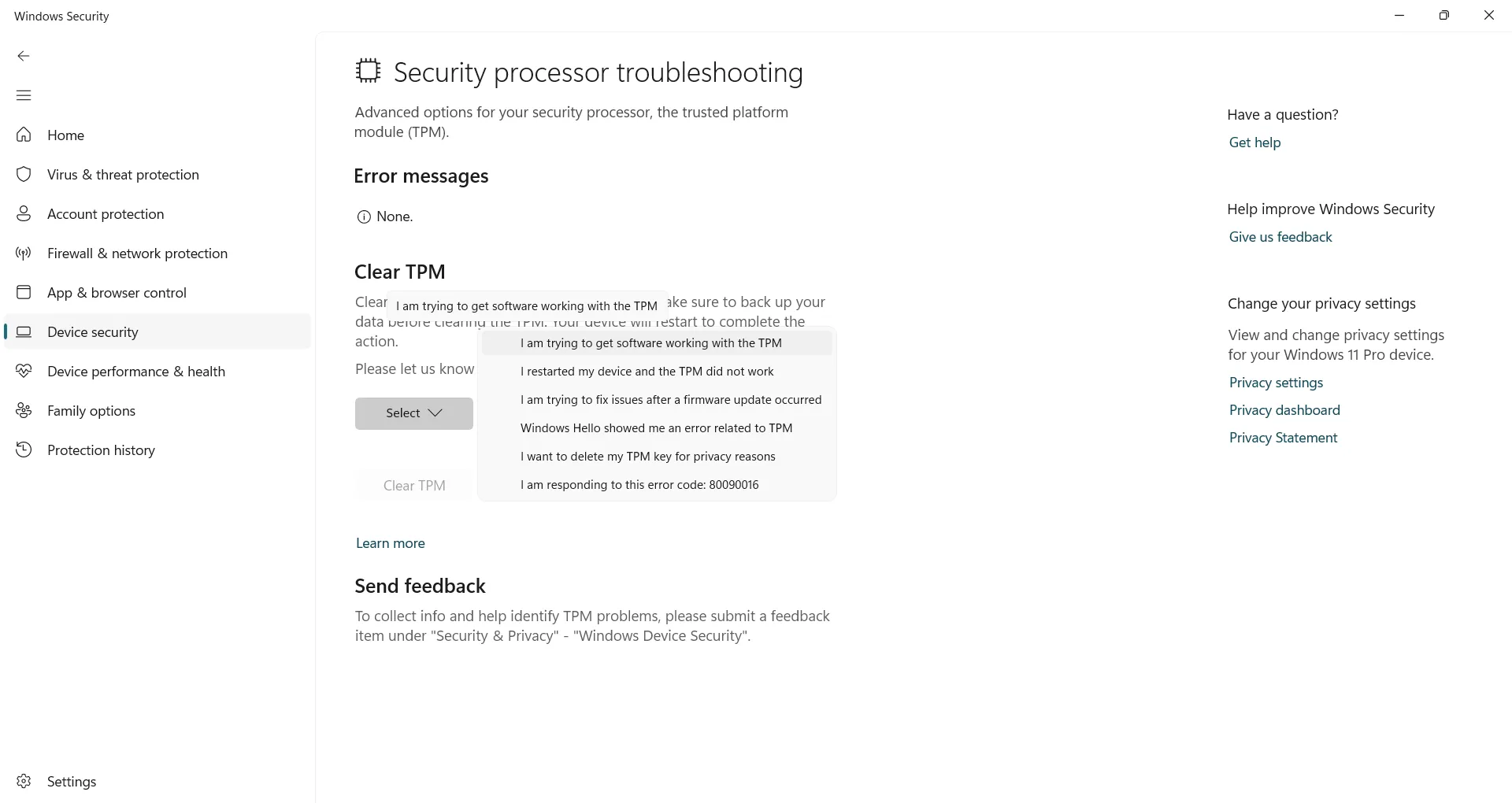 Hướng dẫn xóa TPM trong Windows 11