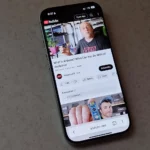 iPhone mở ứng dụng web YouTube