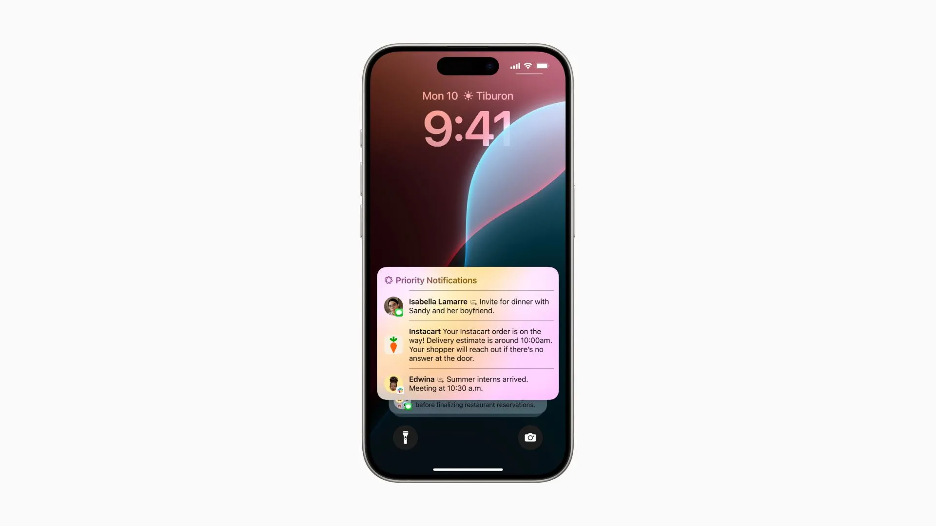 iPhone sắp xếp thông báo ưu tiên thông qua AI