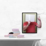 Kết quả hiệu ứng ảnh 3D pop-out trong Photoshop sau khi hoàn thành