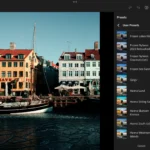 Lựa chọn các bộ lọc preset được đề xuất trong Lightroom CC trên iPad để chỉnh sửa ảnh