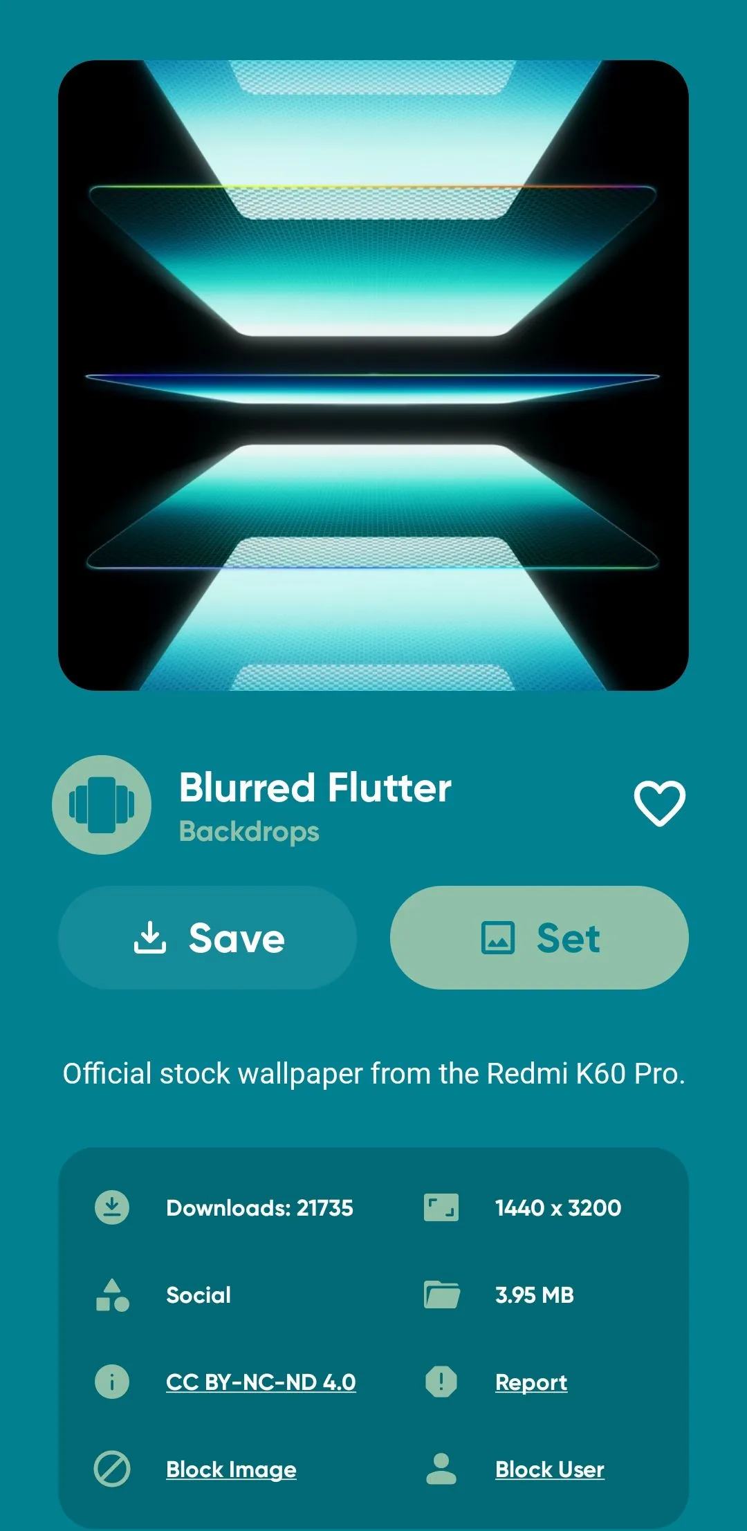 Màn hình chọn hình nền trong ứng dụng Backdrops trên Android, cho phép duyệt qua các danh mục đa dạng.